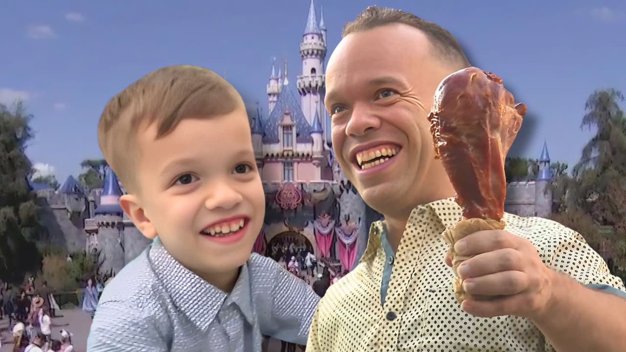 Así vivió Carlitos su primera vez en Disneyland con su hijo Sebastián