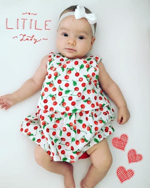 ¡Ternurita! Baby Alana nos roba el corazón con su hermosa sonrisa.