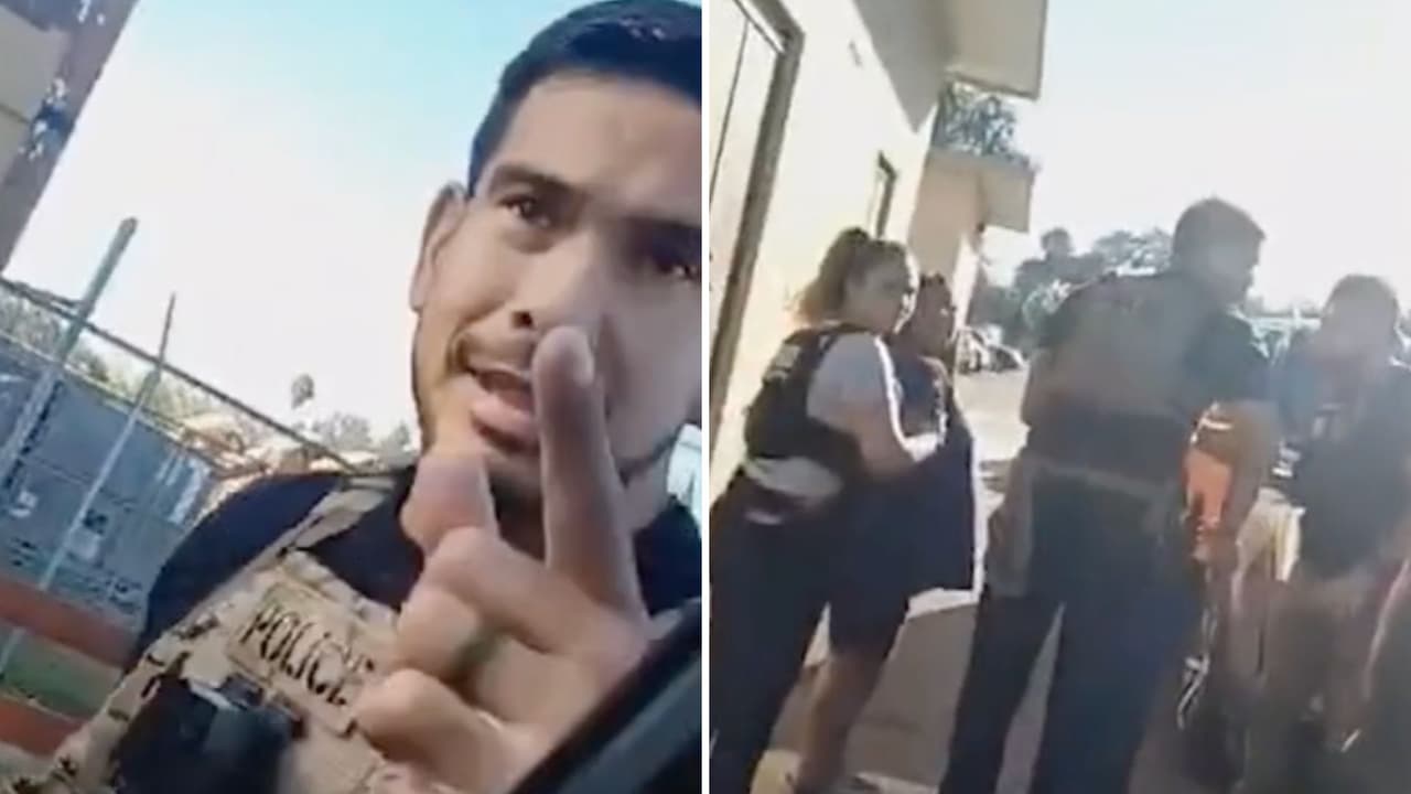 "No piensan en el daño psicológico": agentes federales detienen a unos padres frente a su hijo menor