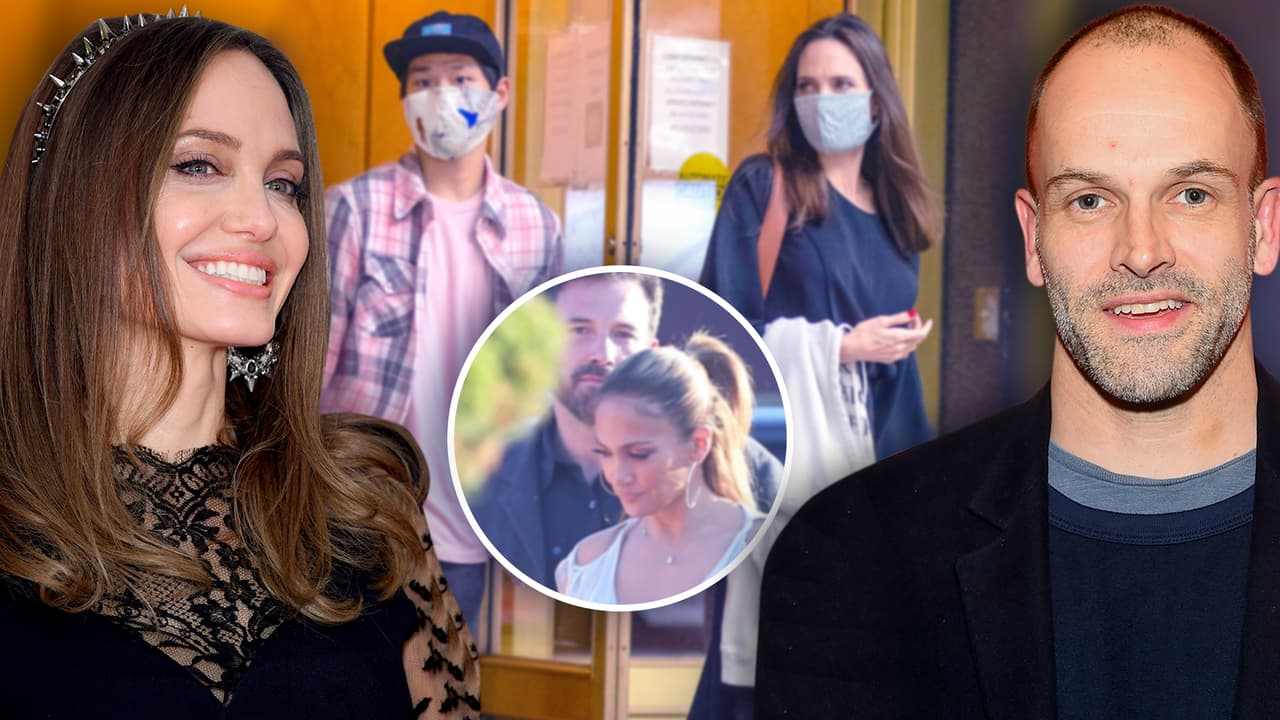 Igual que como comenzó con 'Bennifer': Angelina Jolie es sorprendida visitando a su ex Jonny Lee Miller