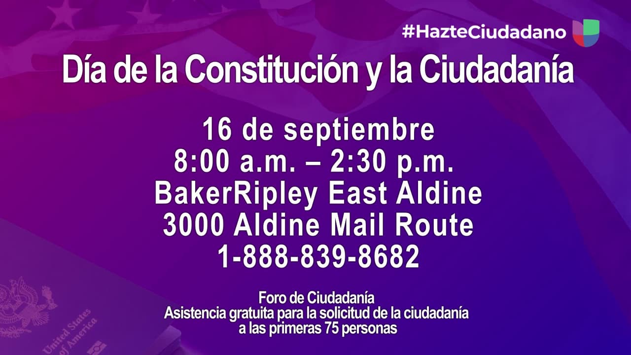 ¡Hazte Ciudadano! El día de la Ciudadanía es el 17 de septiembre