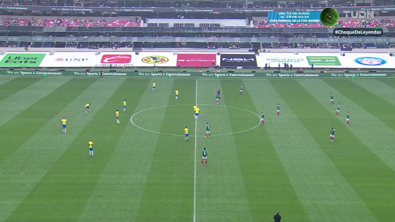 ¡En vivo! México vs Brasil Juego de Leyendas ¡Aquí!