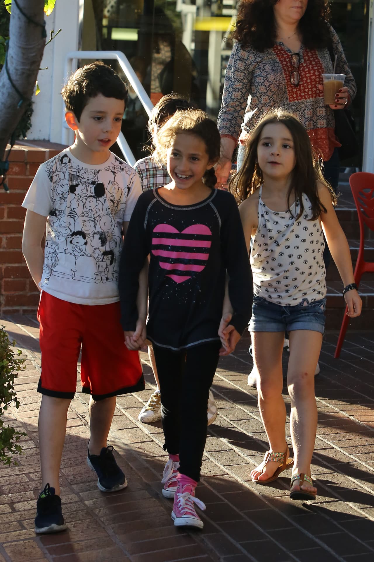 Los pequeñines salieron muy felices.