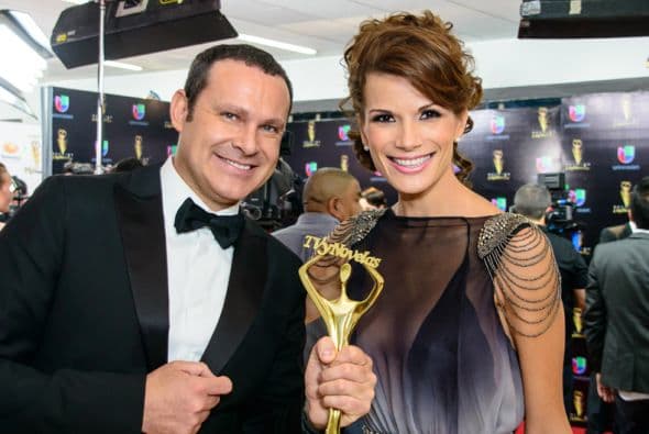 Alan Tacher se hizo acreedor de una estatuilla de Mejor Conductord de Univision.