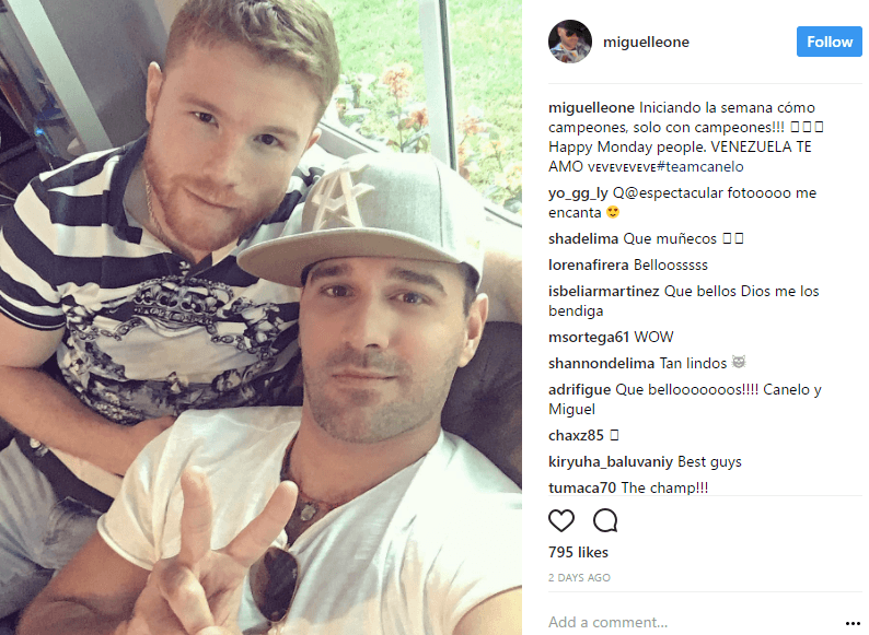 Además, en las fotos que publica el fotógrafo y amigo en común que tienen Shannon y 'Canelo', la modelo no ha dejado pasar la oportunidad de escribirle lindos cumplidos a manera de coqueteo para su amado boxeador.