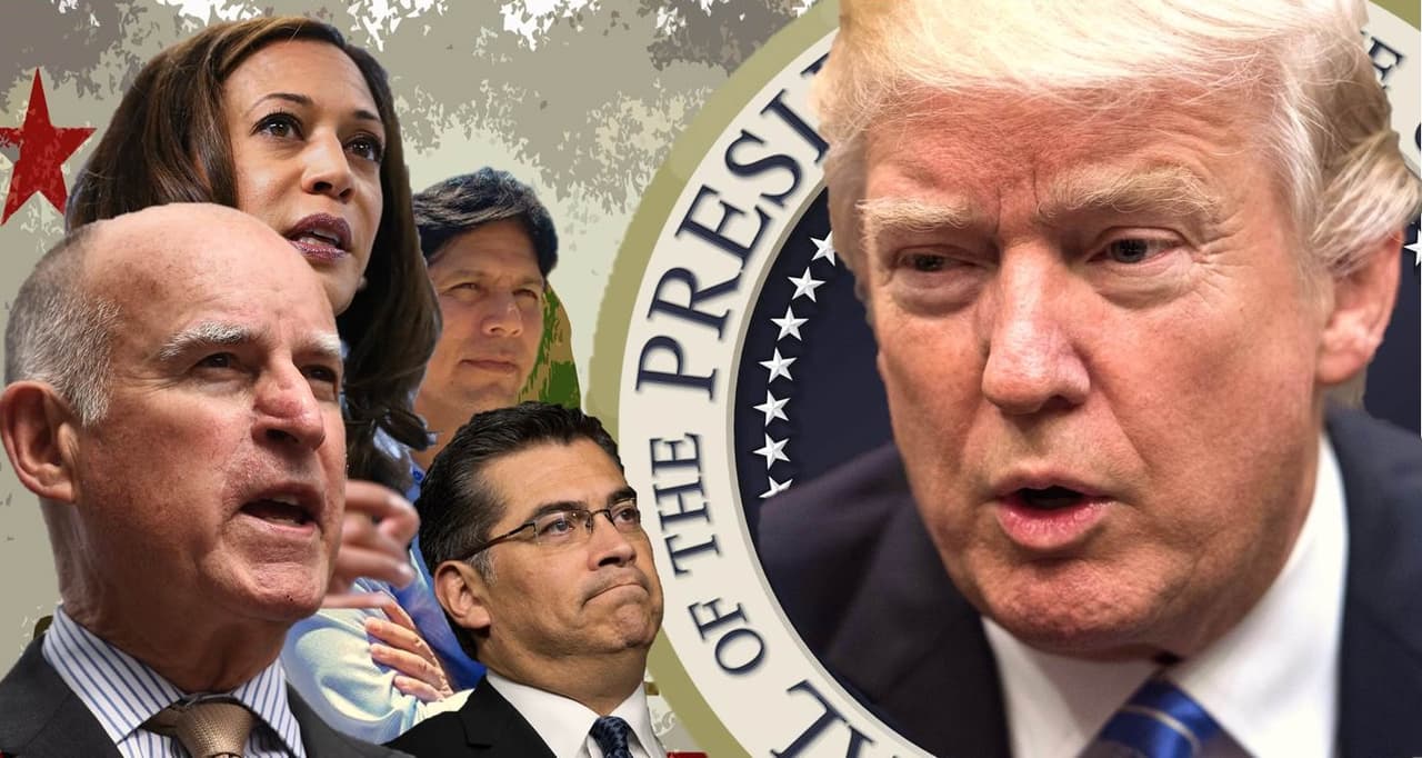 Diez declaraciones de alta tensión que demuestran la pugna de California con Trump