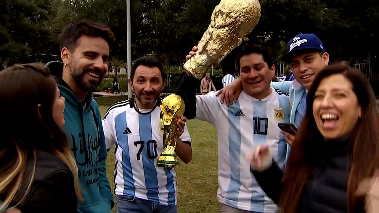 Argentina es Campeón del Mundo y en Houston se sintió la celebración este domingo luego de la final.