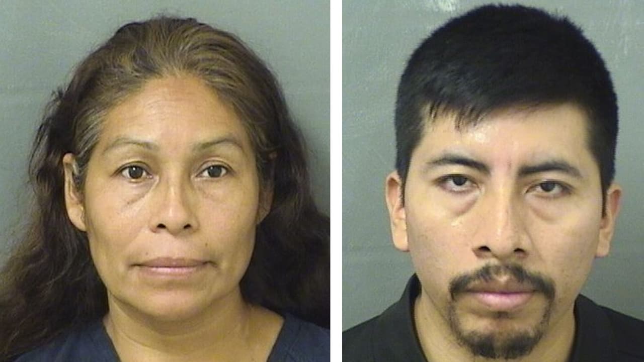 Acusan a pareja de quemar y golpear a sus hijas en Palm Beach