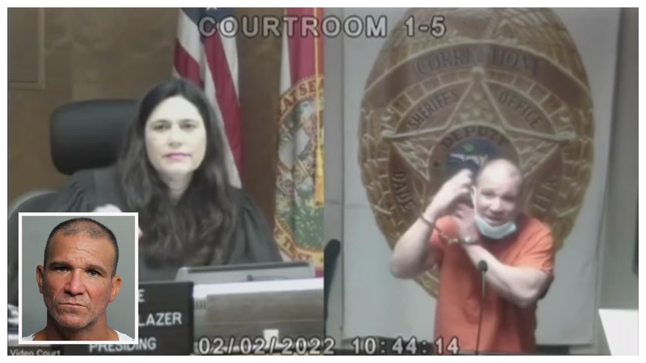 "Le voy a caer a batazos a todos": Acusado de agresión insulta a jueza durante audiencia