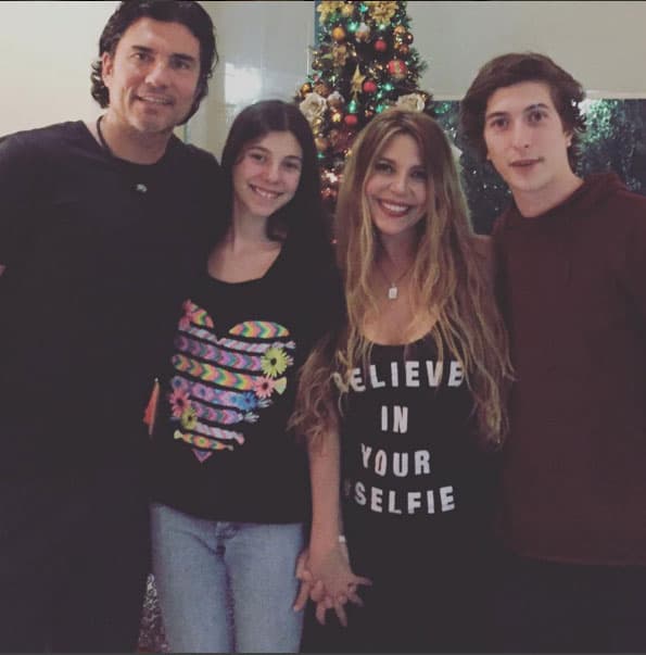 Mónica es la esposa del actor argentino 
<b>Diego Olivera</b>.