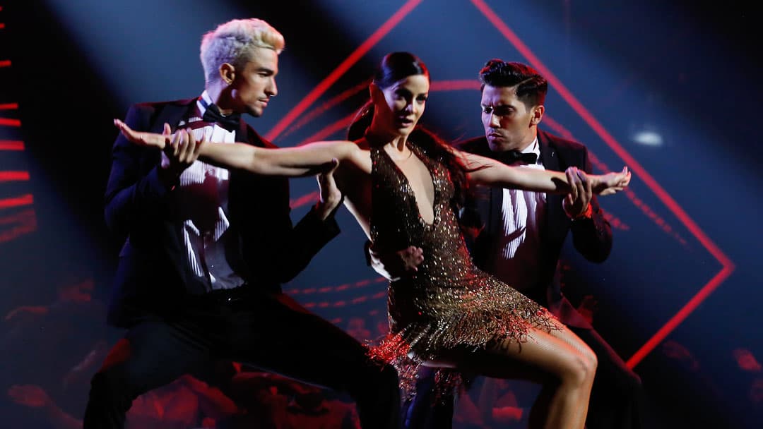 El tema que le tocó bailar a Dayanara fue una versión especial de la canción 'A quién le importa'.