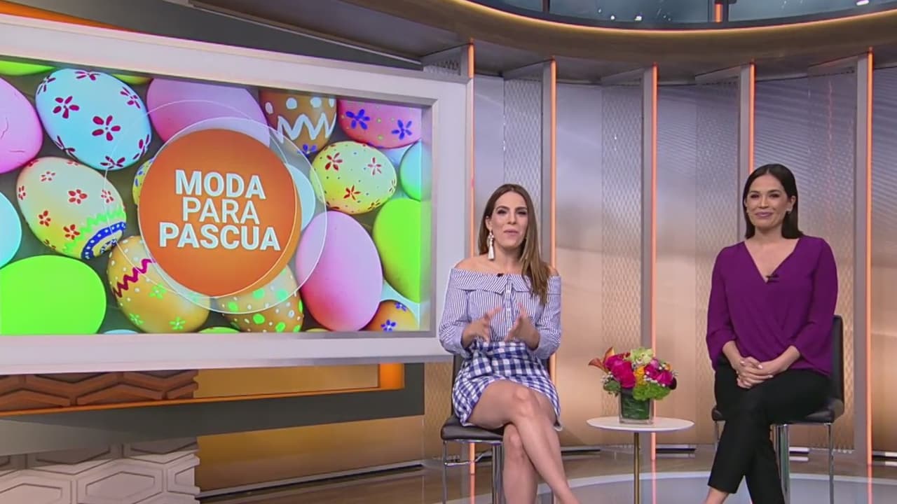 Karla Martínez y Andrea Chediak presentaron las tendencias en moda que aplican en los eventos que se llevan a cabo durante la Pascua.
<br>