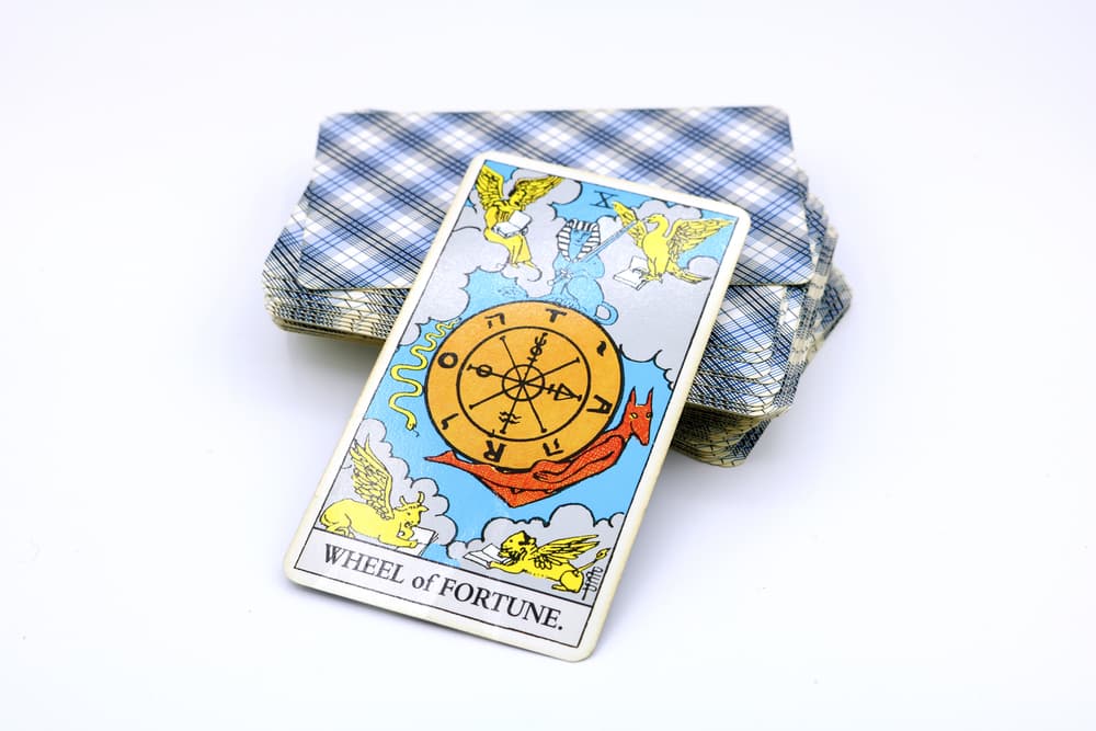 La carta de la rueda de la fortuna en el tarot: significado ...