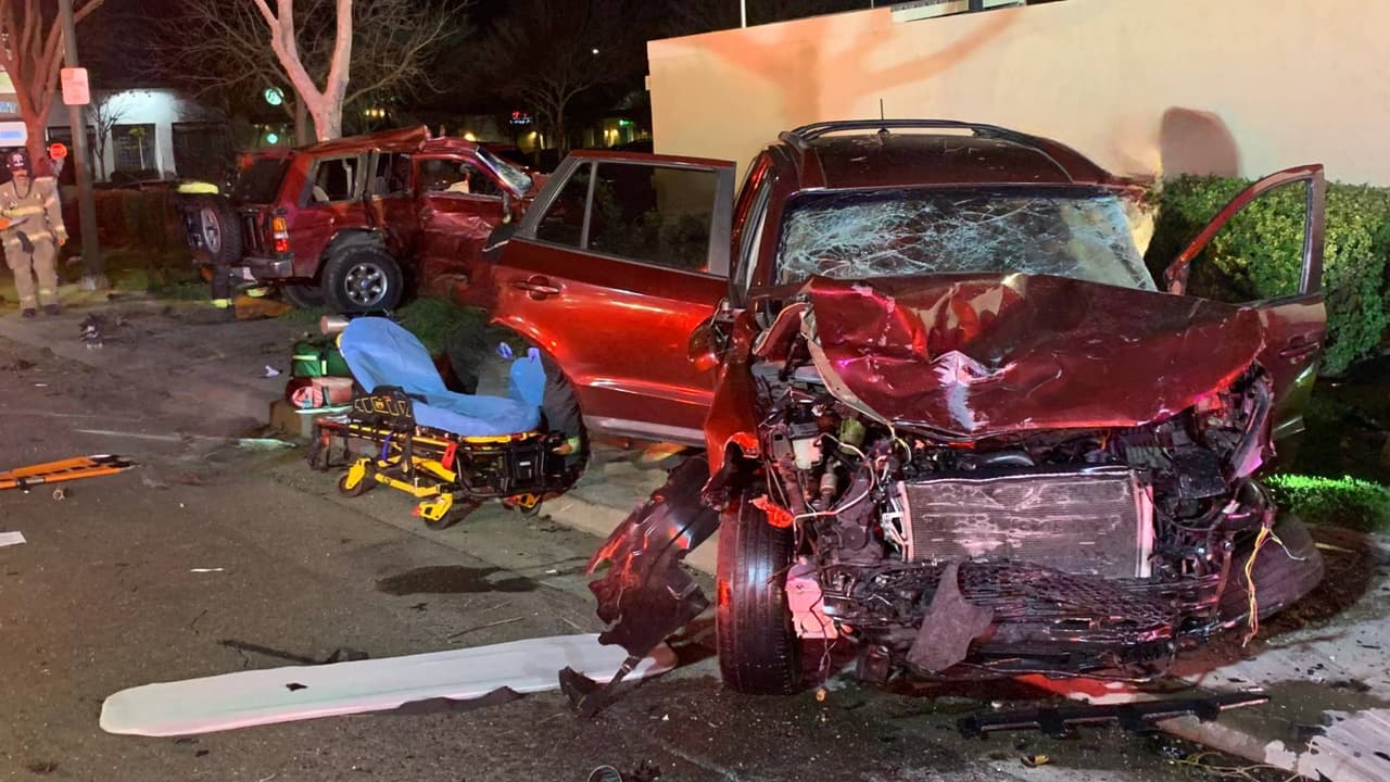 Un muerto y cuatro heridos, el saldo de accidente al sur de Sacramento