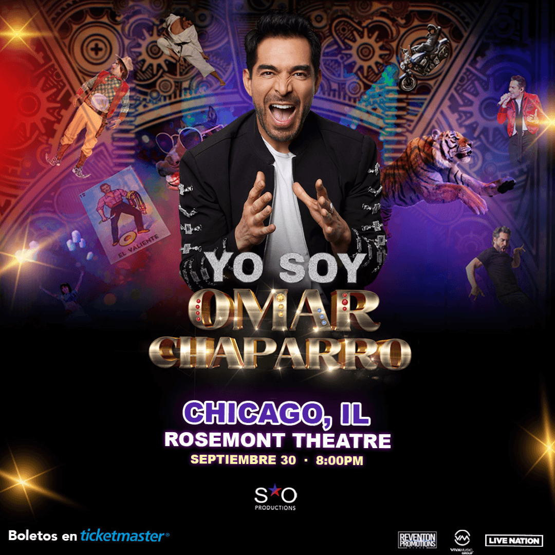 Disfruta de una noche de risas con Omar Chaparro 