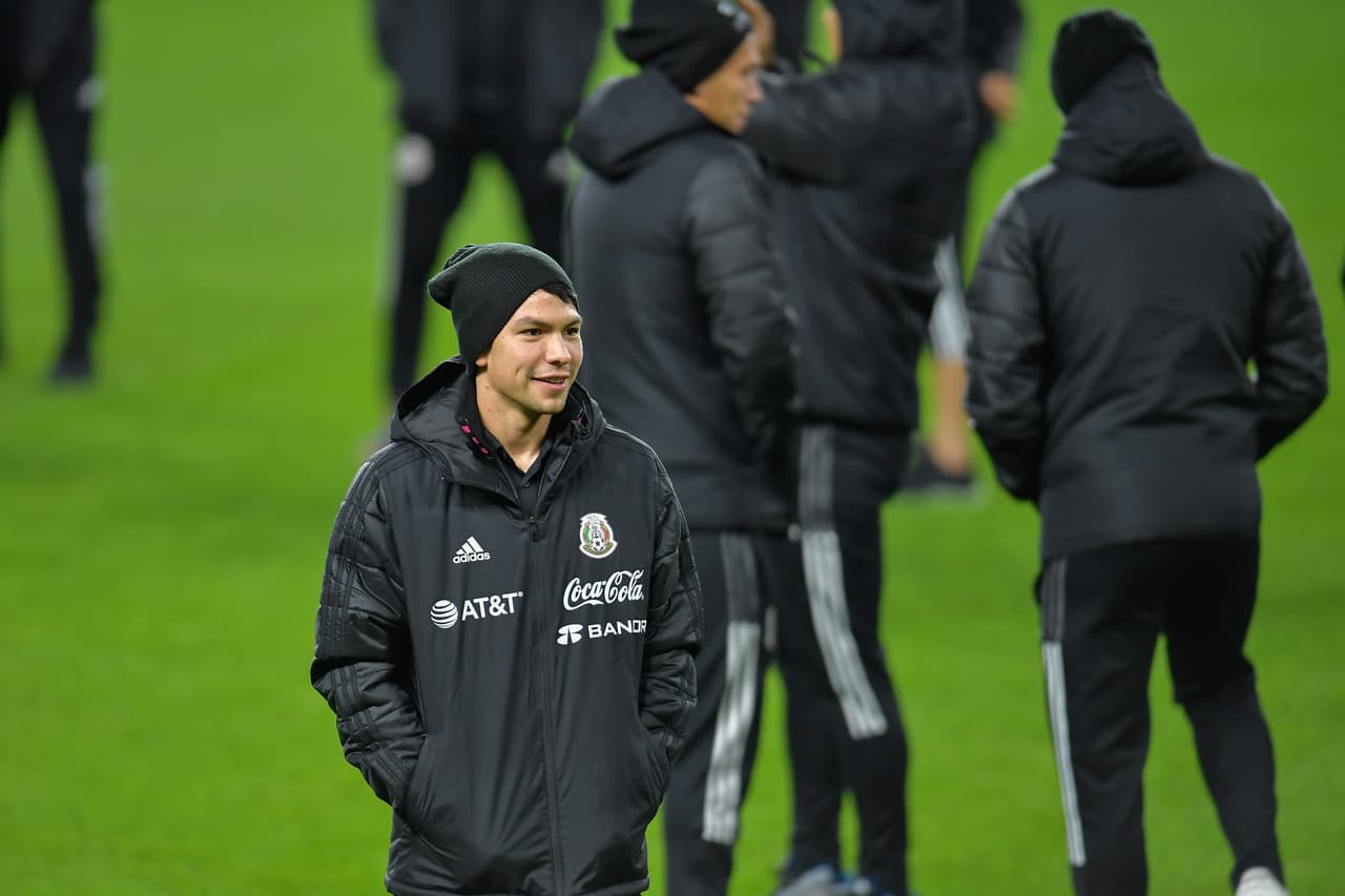 La selección mexicana se mostró lista y enfocada durante el reconociemineto del terreno de juego en Cincimnati.