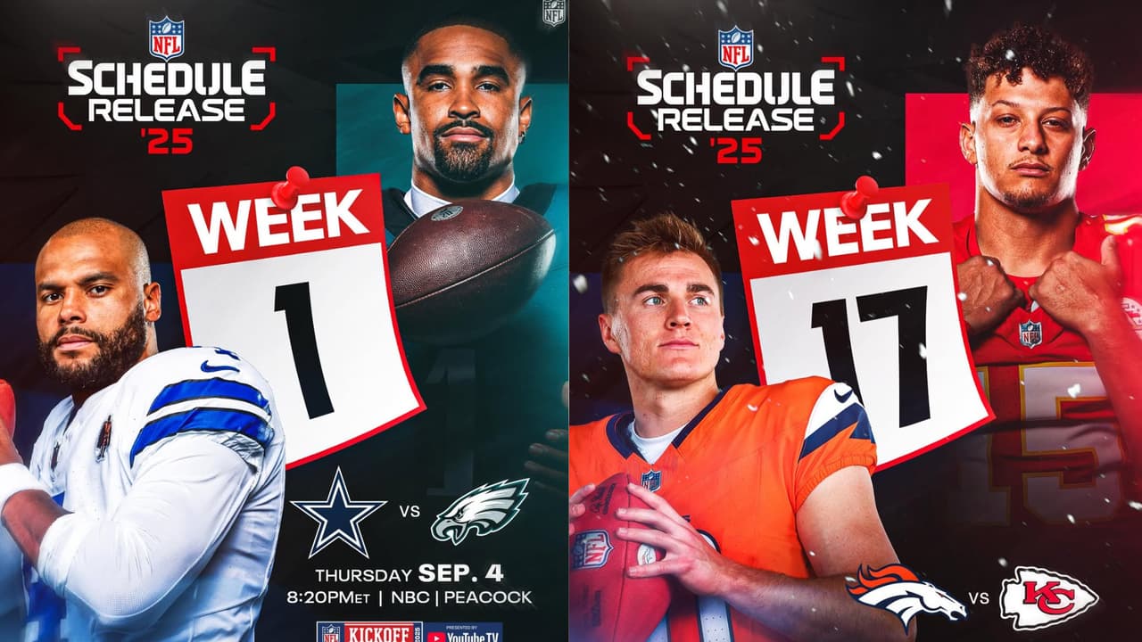 Eagles vs. Cowboys, el duelo que abrirá la temporada 2025 de la NFL 