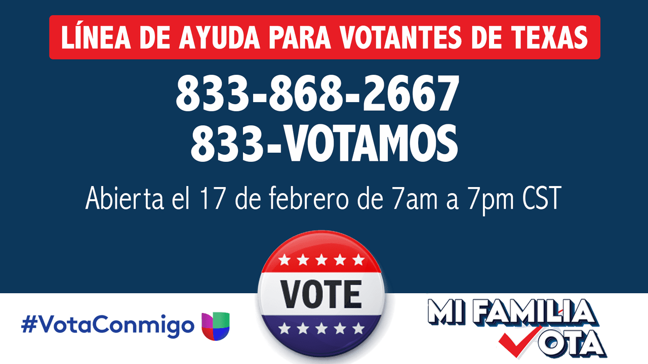 Banco de llamadas para las elecciones primarias de Texas