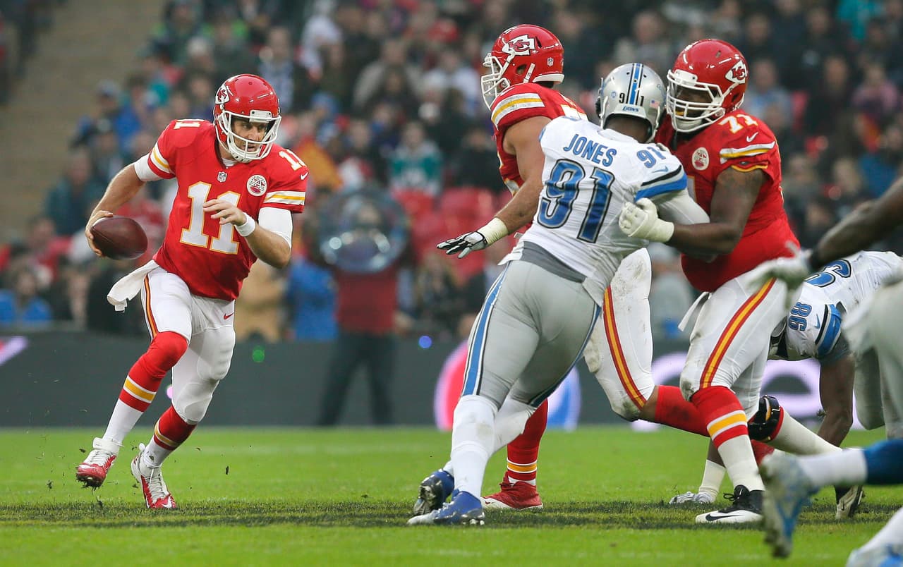 Los Kansas City Chiefs cerraron la Serie Internacional 2015 en el Wembley Stadium de Londres, Inglaterra con un contundente triunfo por 45-10 sobre los Detroit Lions.