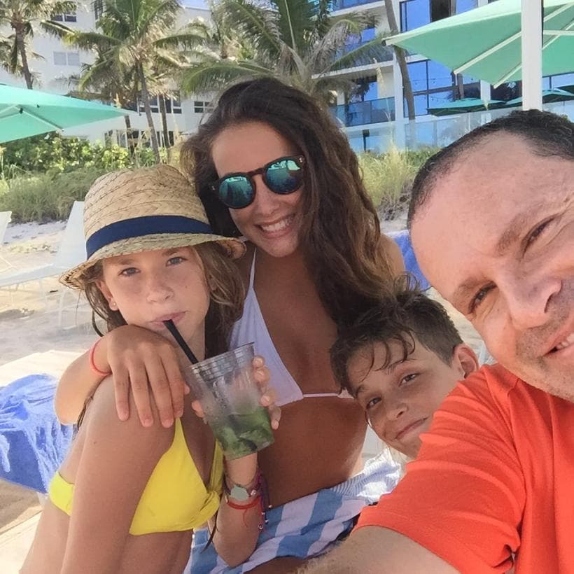 Tacher es un gran padre y ha vivido feliz cada una de las etapas de sus hijos.