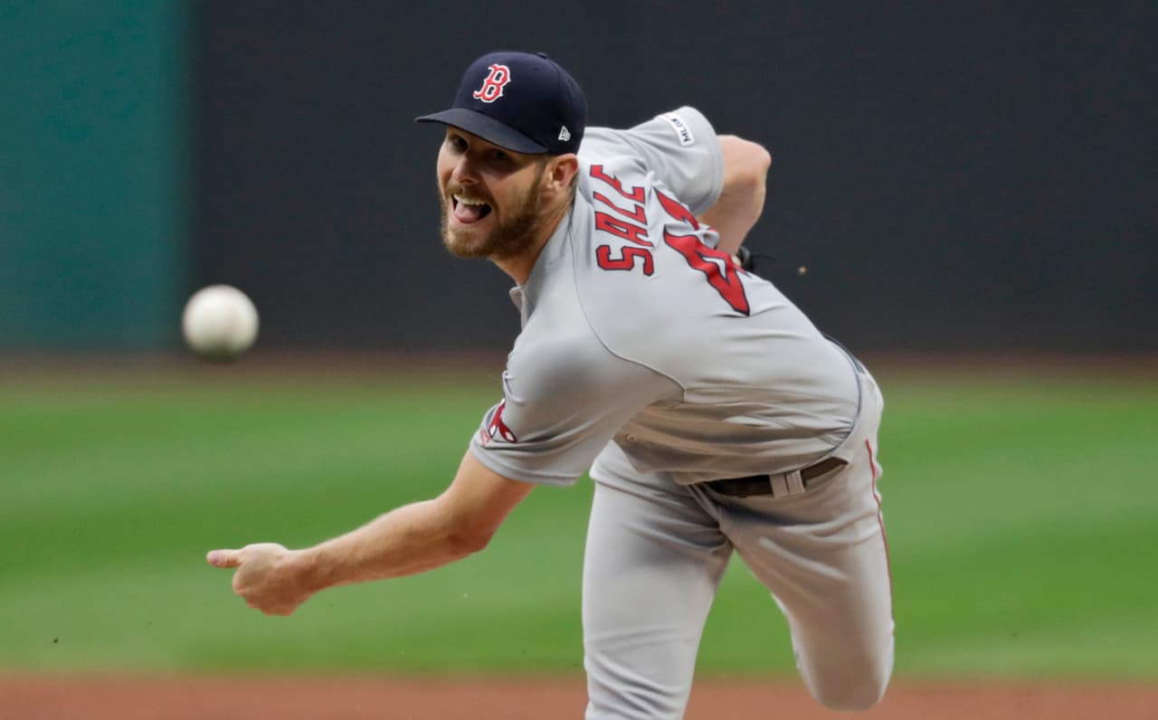 Chris Sale entra a la lista de lesionados de los Red Sox