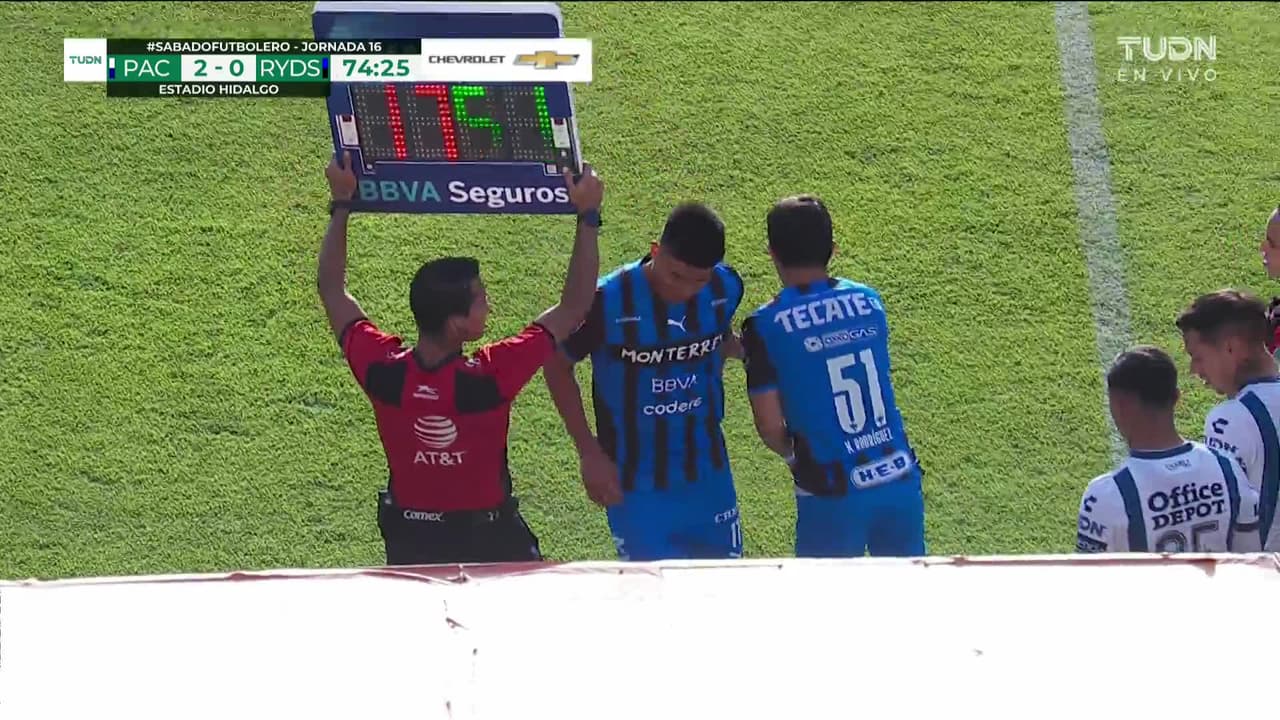 ¡GOOOL! Luis Chávez anota para Pachuca.