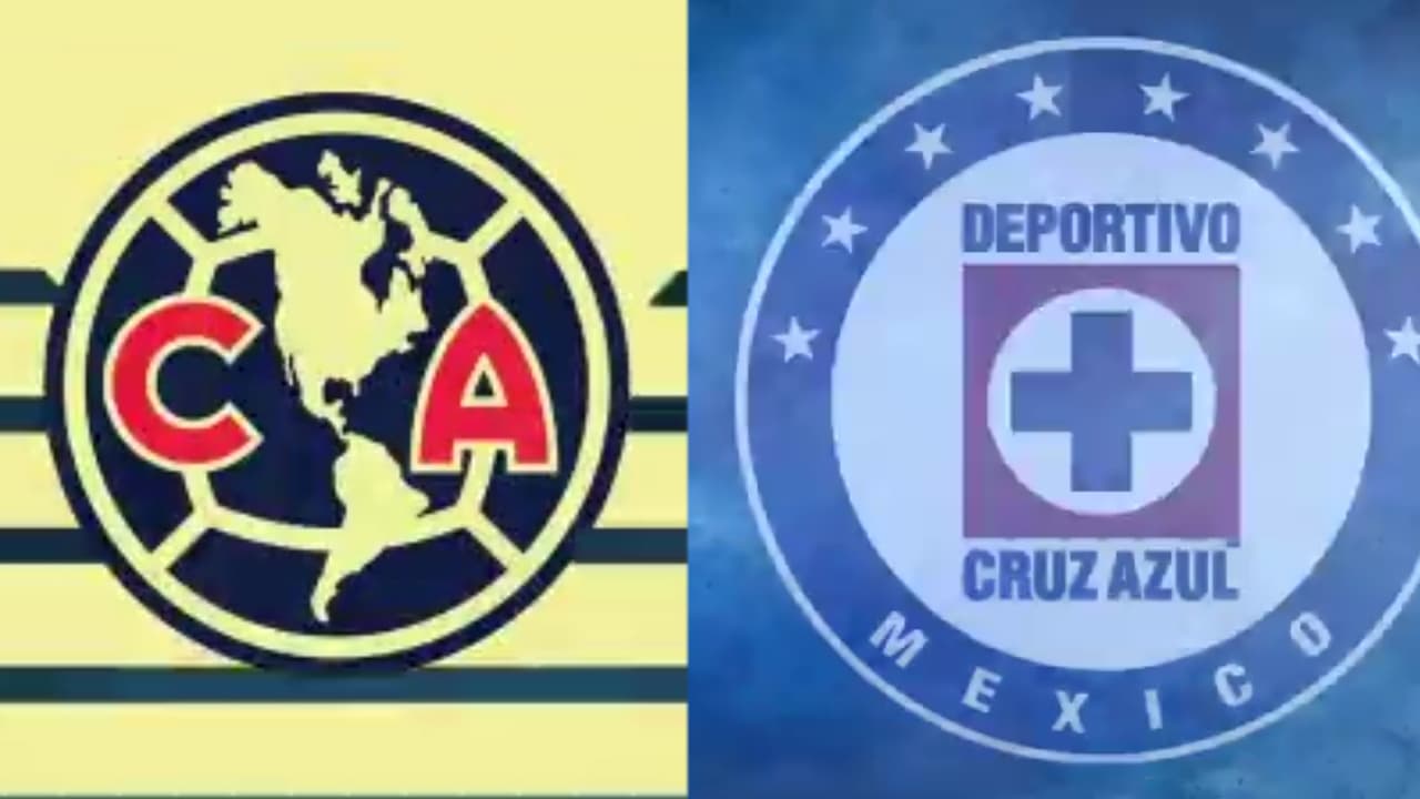 Estas son las alineaciones de América y Cruz Azul para el 'Clásico Joven'