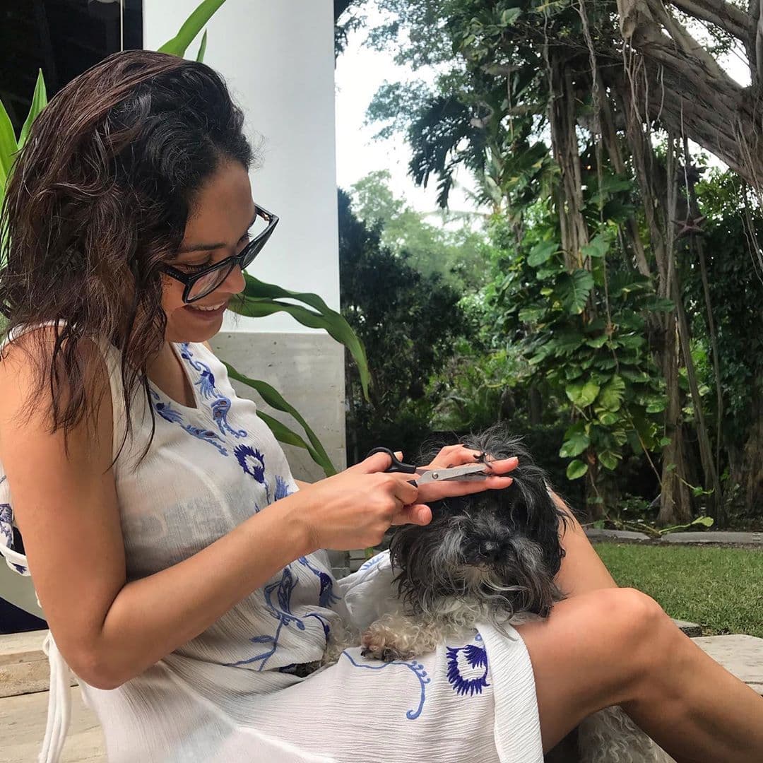 La situación en el mundo se ha complicado y la población se vio obligada a mantenerse en casa en los últimos meses, pero Karla ha sabido disfrutar el tiempo en el hogar.