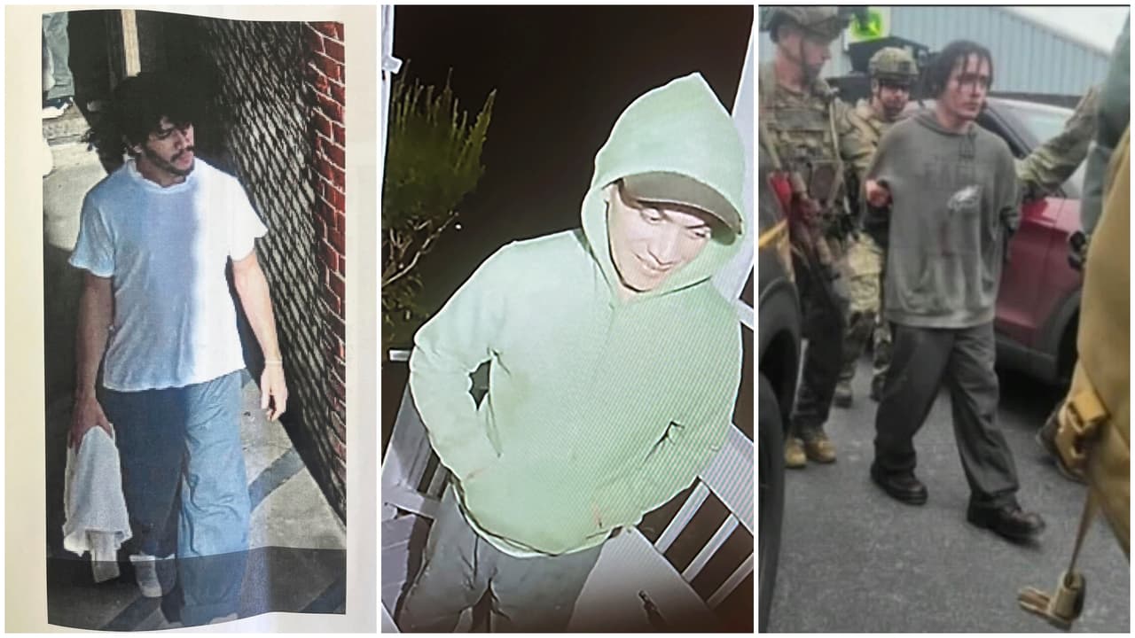 Así fueron los cambios físicos de Danelo Souza Cavalcante recapturado este miércoles.