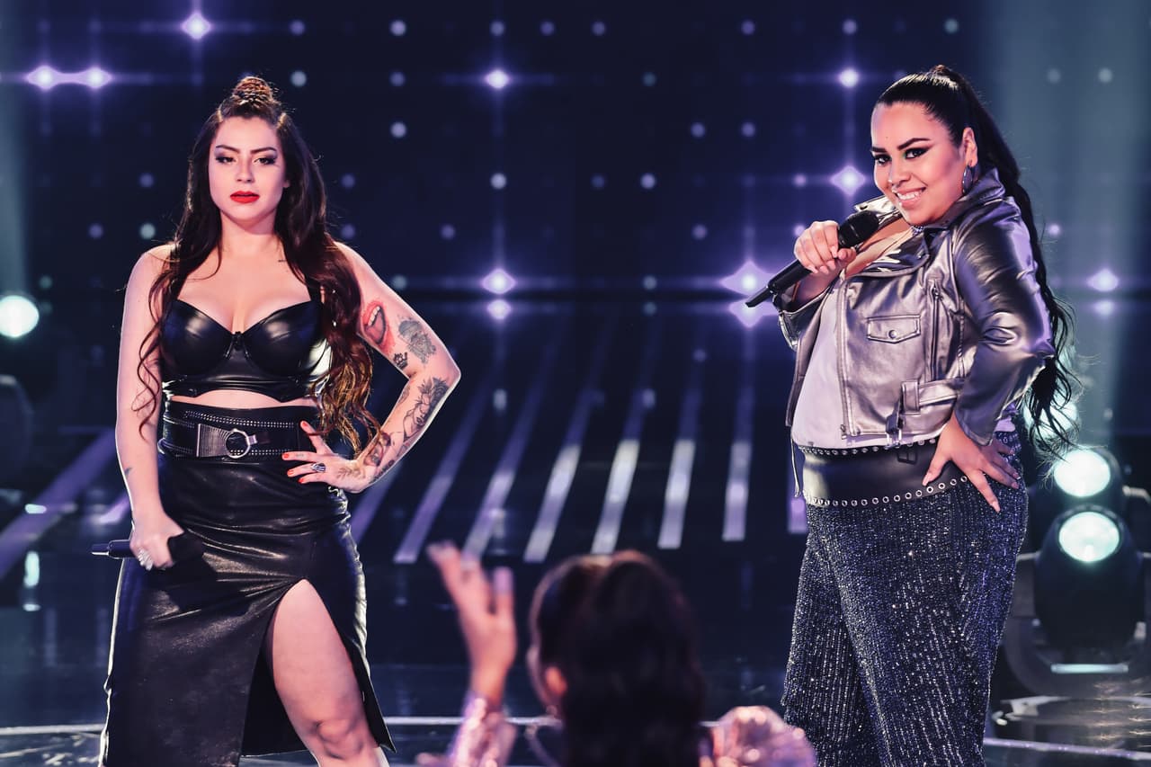 El enfrentamiento entre Giselle Amelunge e Iztel de León fue uno de los más espectaculares de la noche. Con mucho talento, las dos jóvenes intepretaron el súper tema 'Respect', de Aretha Franklin.