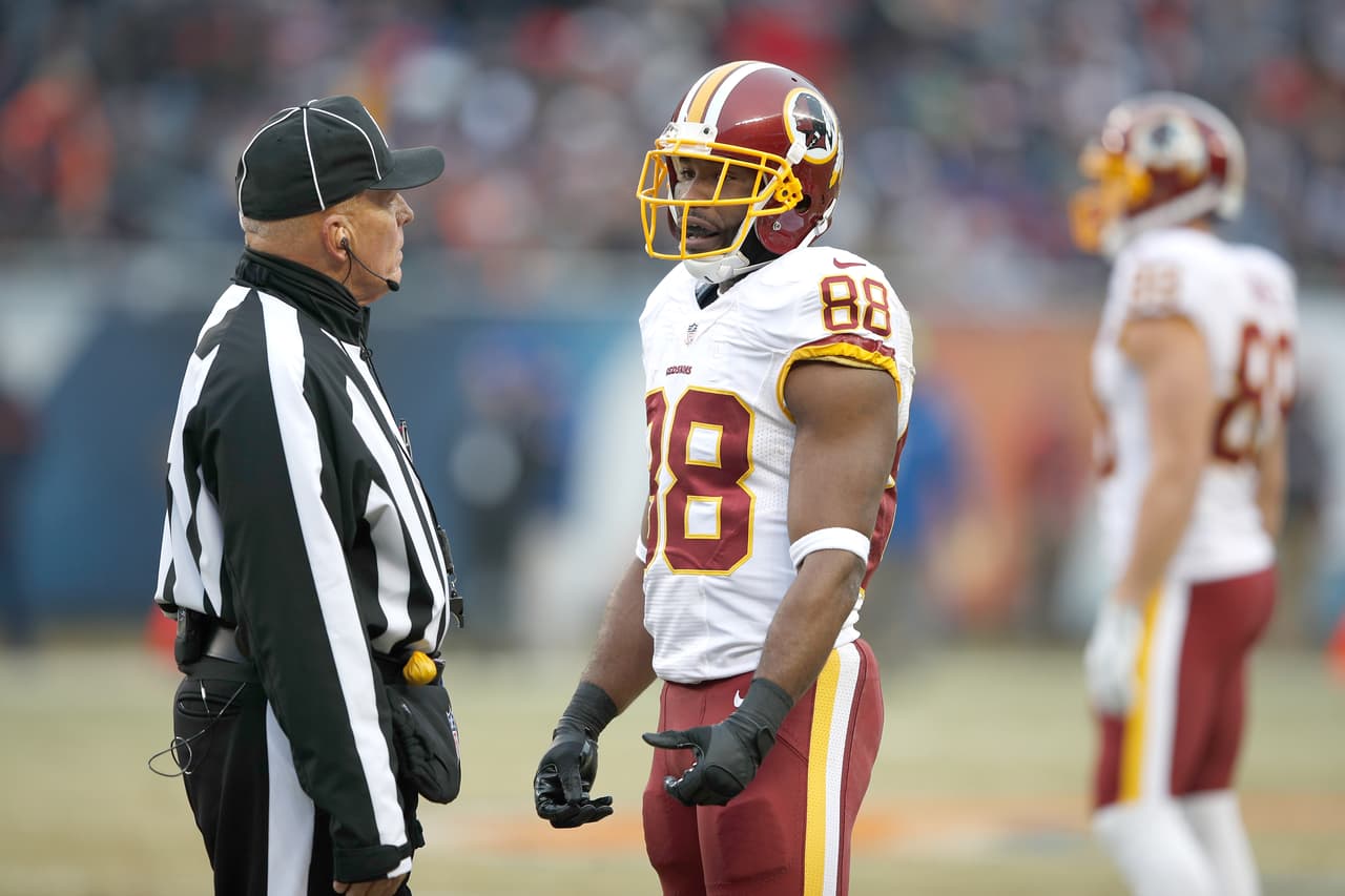 <b>20 WR - PIERRE GARCON: </b>
<i>FIRMADO POR </i>
<b>SAN FRANCISCO 49ERS</b>
<br>Es sólo la suerte de Garcon que está saliendo de una temporada de 1.000 yardas y dos de sus ex coordinadores (Kyle Shanahan y Sean McVay) acaba de conseguir puestos de entrenador principal. 
<br>EQUIPO INTERESADO: 49ERS