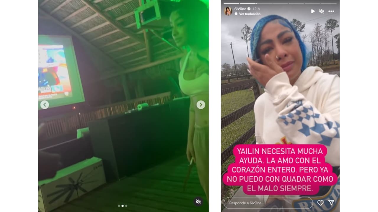 Tekashi expuso las presuntas agresiones de Yailin.