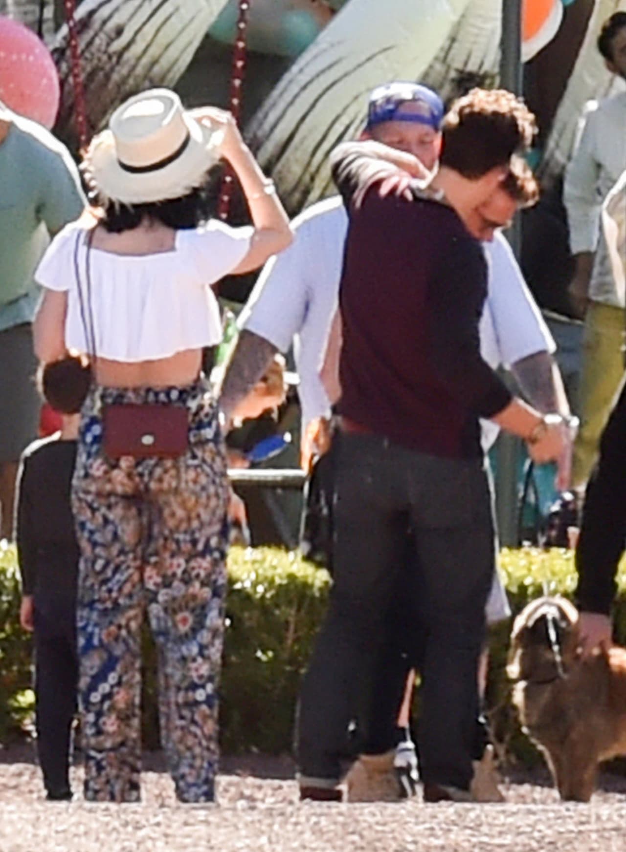 Ambos pasaron una tarde de lo mejor.