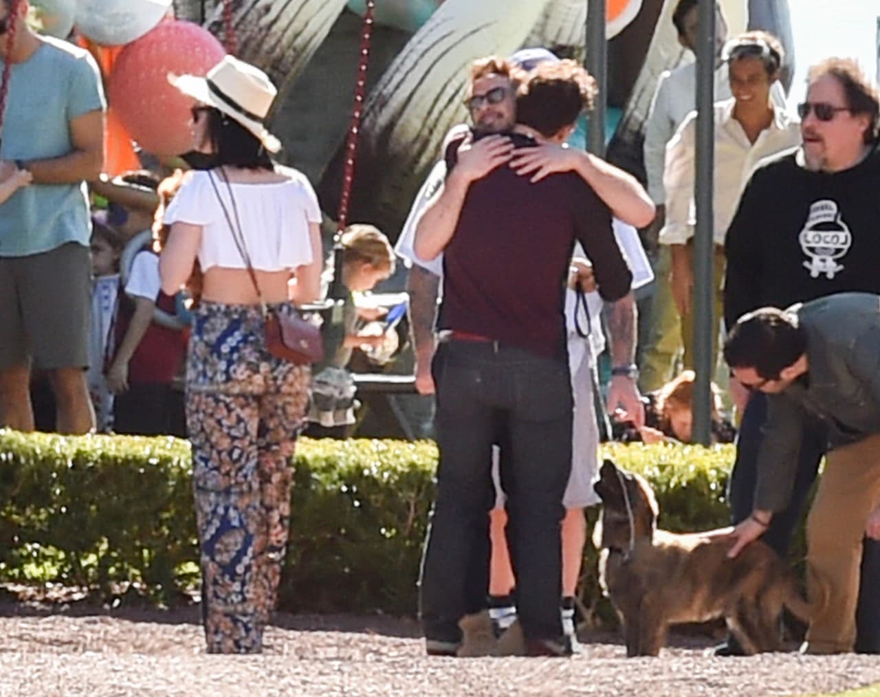 Ese día que se les vio juntos se dijo que habían ido a una fiesta a casa de Robert Downey Jr.