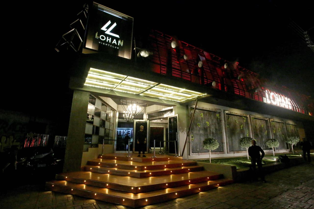 Así luce el centro de espectáculos de Lohan.