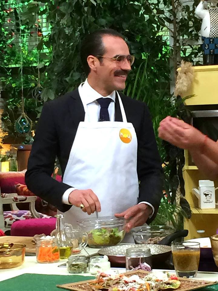 El guapísimo Jorge Poza nos acompaña HOY.