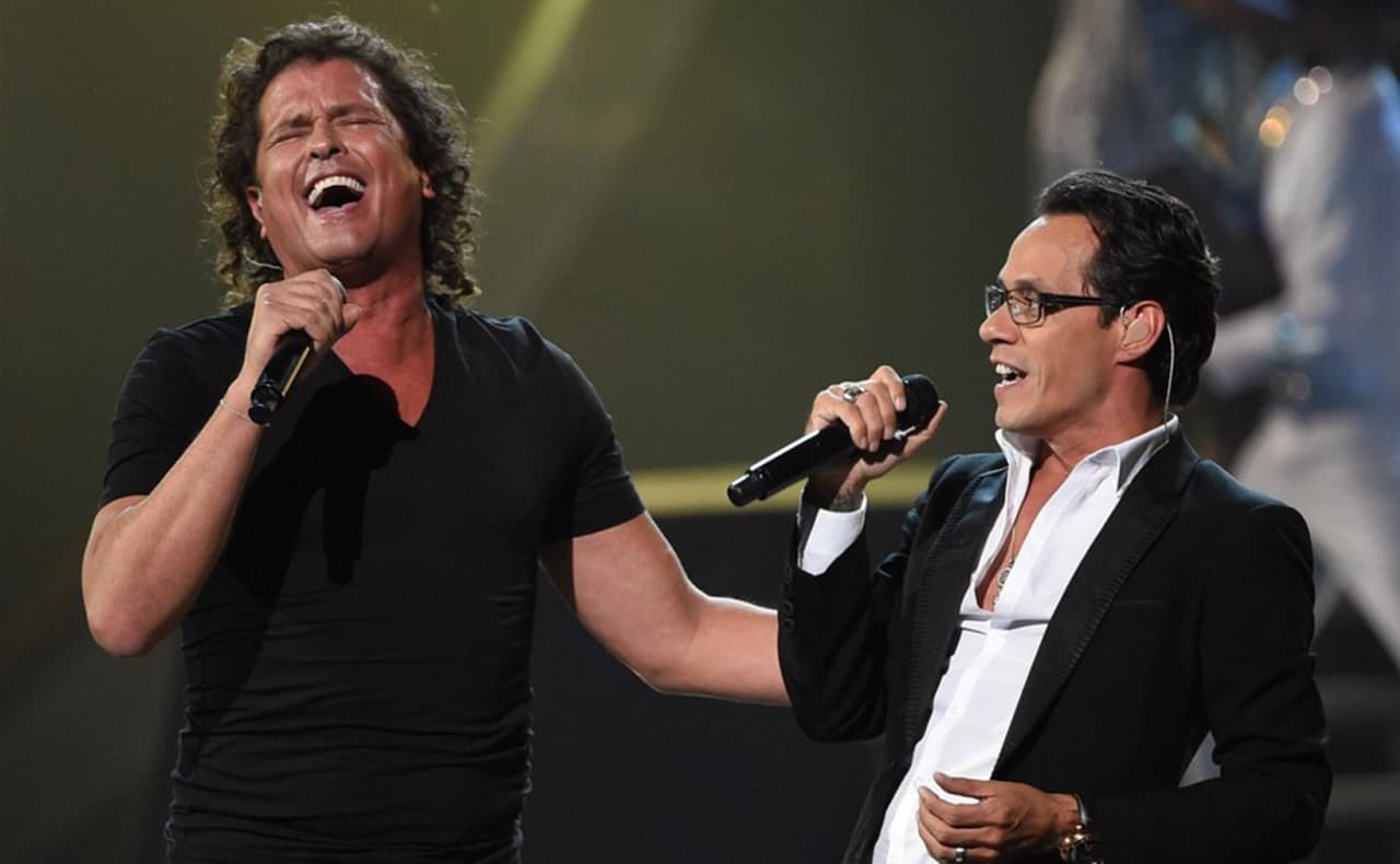 Marc Anthony y Carlos Vives