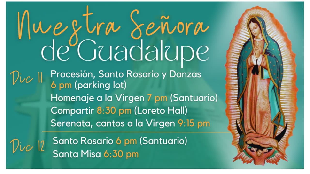 Calendario Holy Trinity Catholic Church