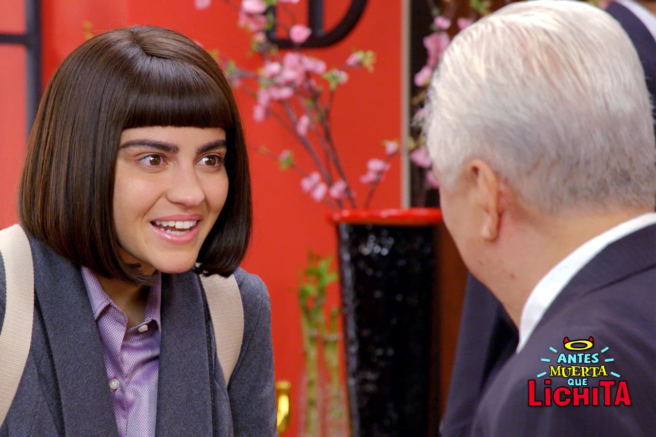 Lichita se las ingenia para ver al señor Matsumoto, que aún sigue en la ciudad, y lo convence de darle otra oportunidad para presentarle la campaña de Oki Oki Jinsei.