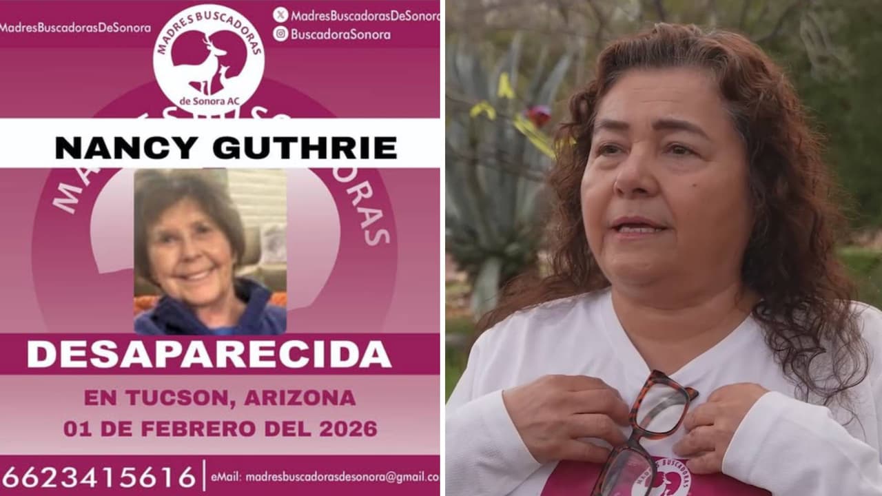 Madres Buscadoras de Sonora llegan a Tucson para sumarse a la búsqueda de Nancy Guthrie