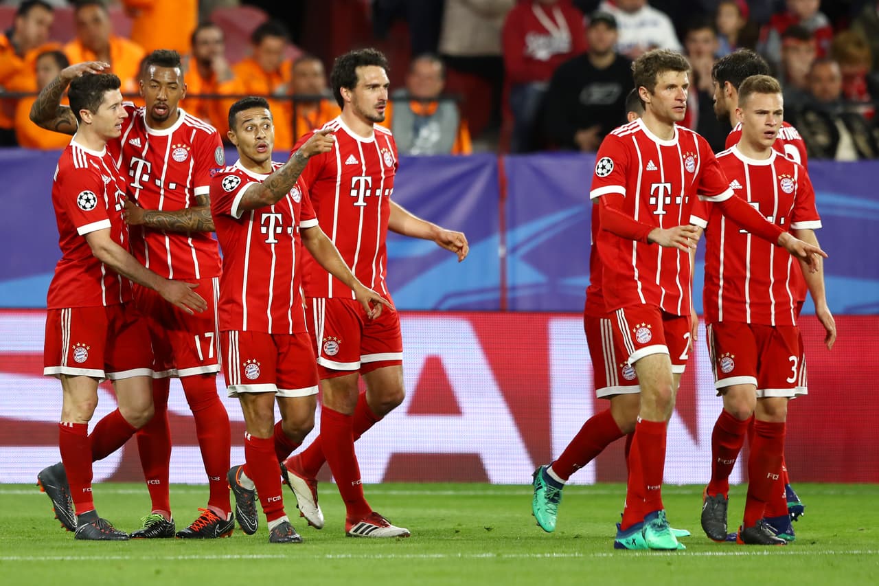 Bayern Munich se impuso 1-2 de visitante contra Sevilla en el juego de ida de los cuartos de final de la Champions League, a la espera del partido de vuelta en Alemania.