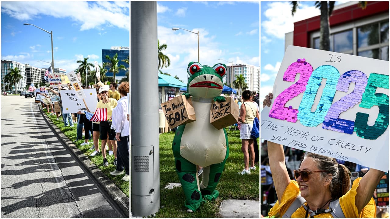 ‘No Kings Day’ en Orlando: Cientos de personas protestan frente al Ayuntamiento