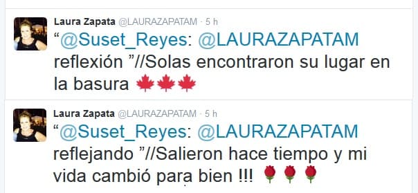 Con frases como éstas, la artista se refirió a sus hermanas, ante el apoyo de sus fans.