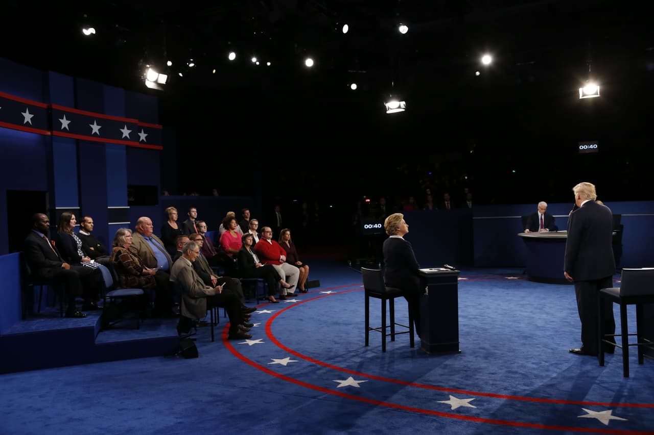 Trump dominó las mentiras en el segundo debate presidencial