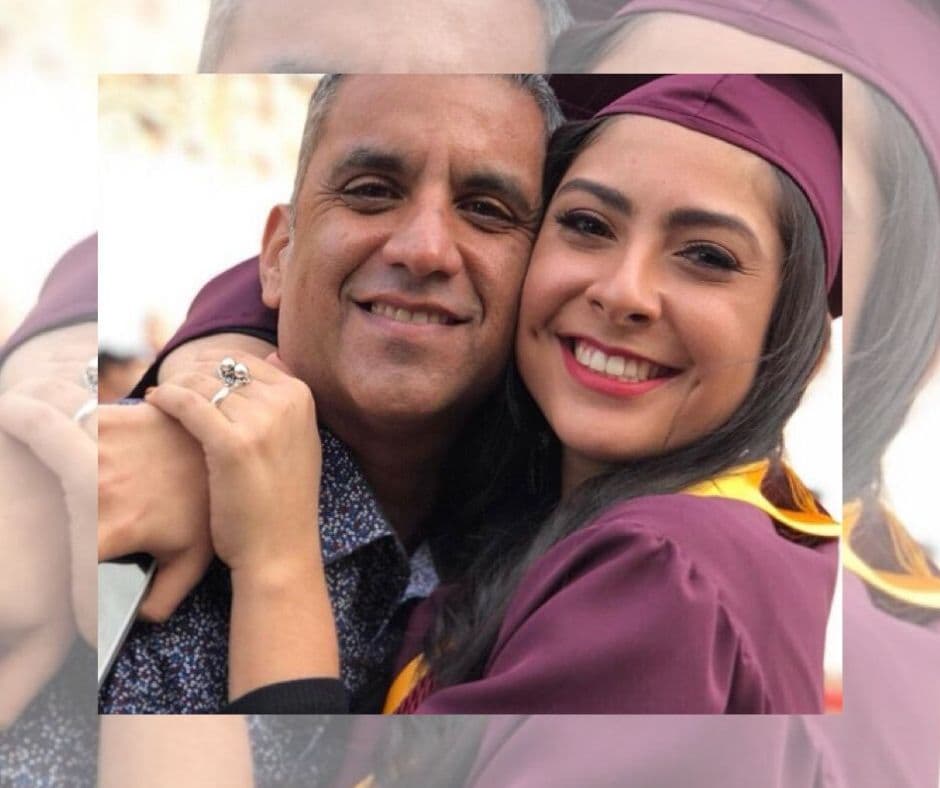 El orgulloso papá de nuestra Charlene Santiago es según su hija el “grumpy mayor”, uno de sus grandes amores y apoyos. “Gracias papi por estar ahí, por estar en mis clases de baile y voleibol. Por no faltarme y apoyar mis decisiones académicas y laborales”, expresó Charlene. 
<br>