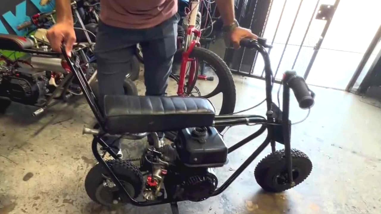 Minimotos en Los Ángeles, ¿qué dice la ley?