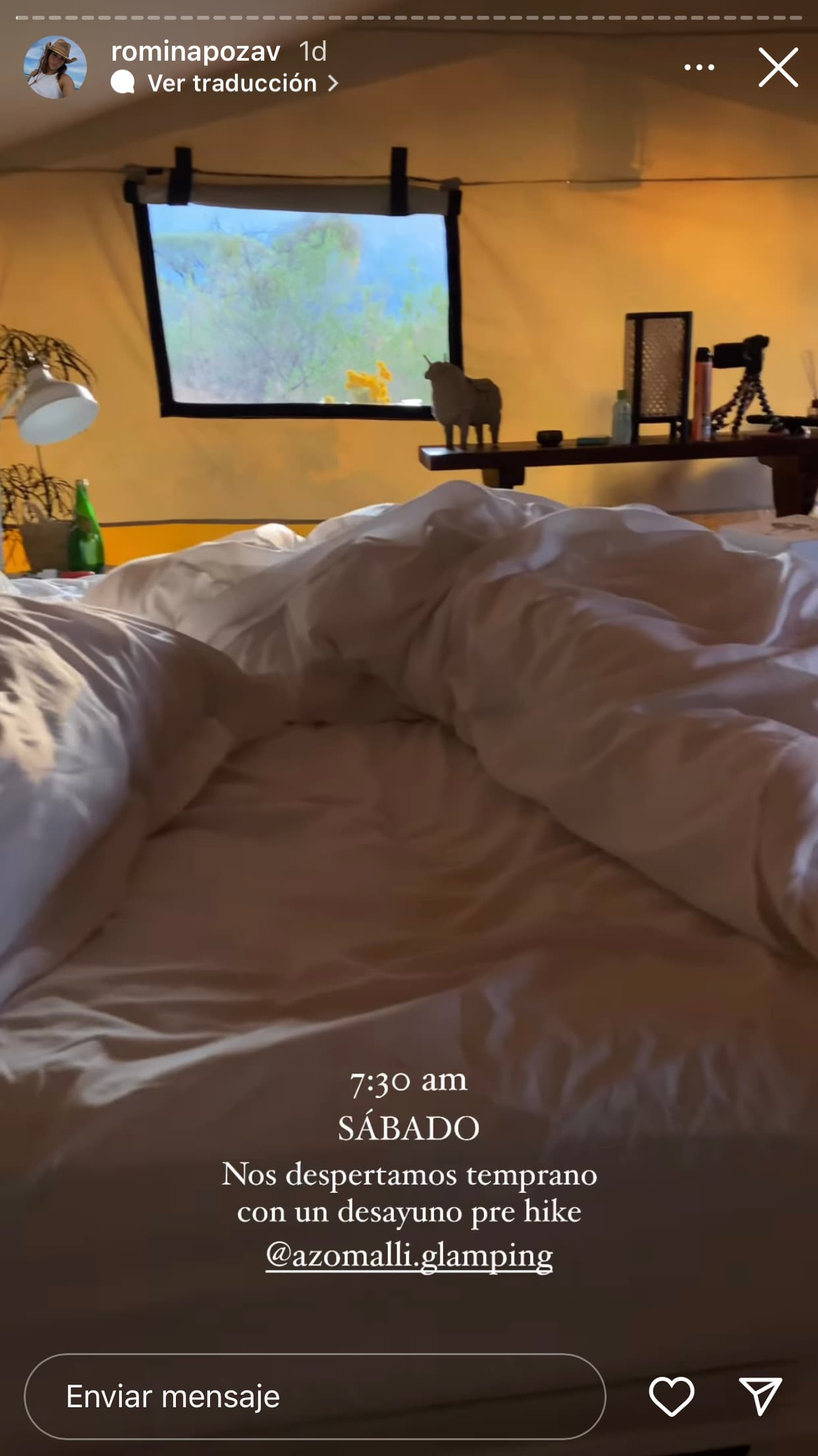 Romina, quien se dedica al modelaje y a la creación de contenido, y su novio festejaron en grande su primer año en pareja con un viaje a Tepoztlán, Morelos.