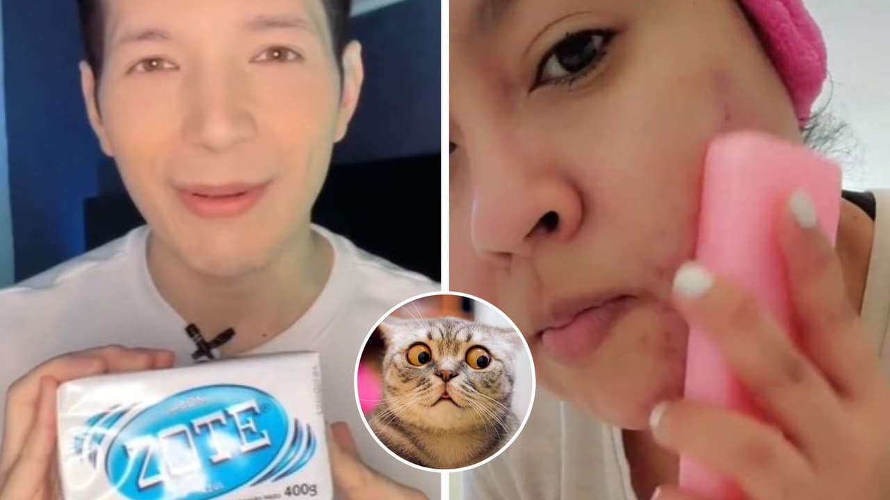 Tiktokers descubren inusuales maneras de usar jabón Zote y causan revuelo: ¿sirve para el acné?