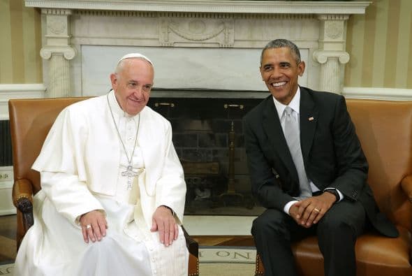 El encuentro en la Oficina Oval fue cordial.