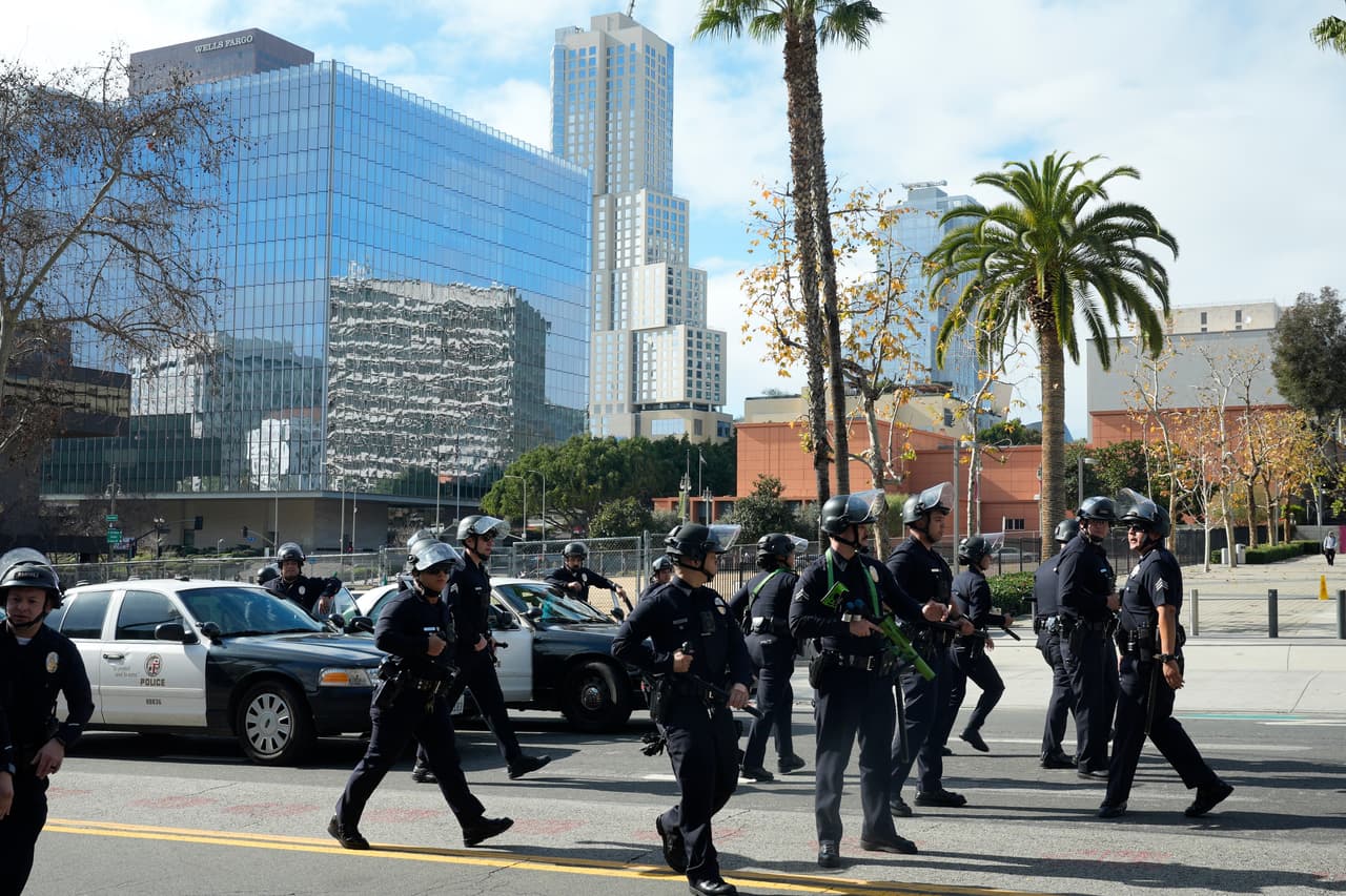 Un adolescente queda gravemente herido tras una manifestación proinmigrantes en Los Ángeles